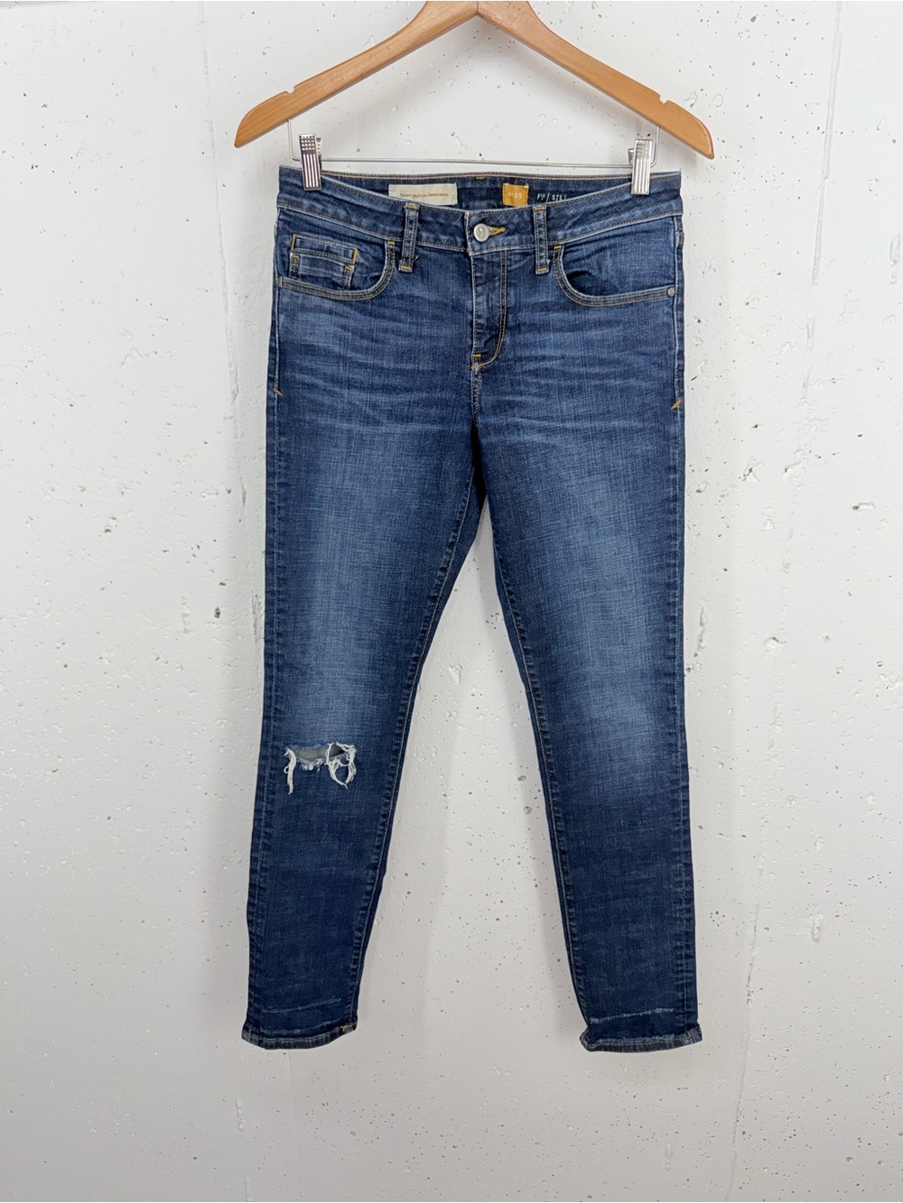 Anthropologie Pilcro and the Letterpress size 29 Stet Red Line Selvedge Jeans